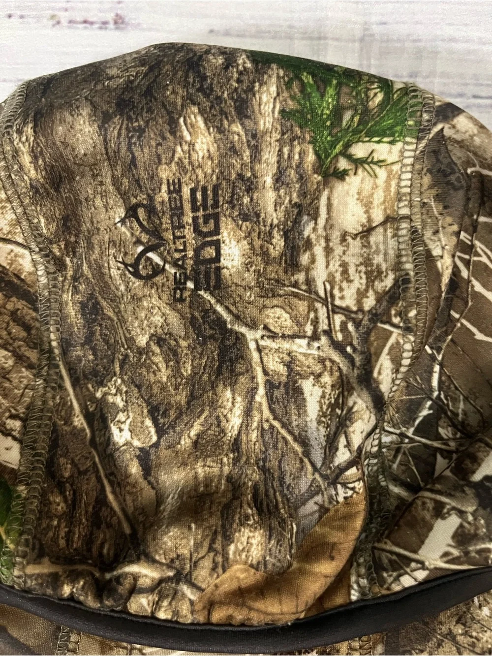 Huntworth Performance Men’sReversible Camo/Orange Fleece Balaclava RealTree Edge